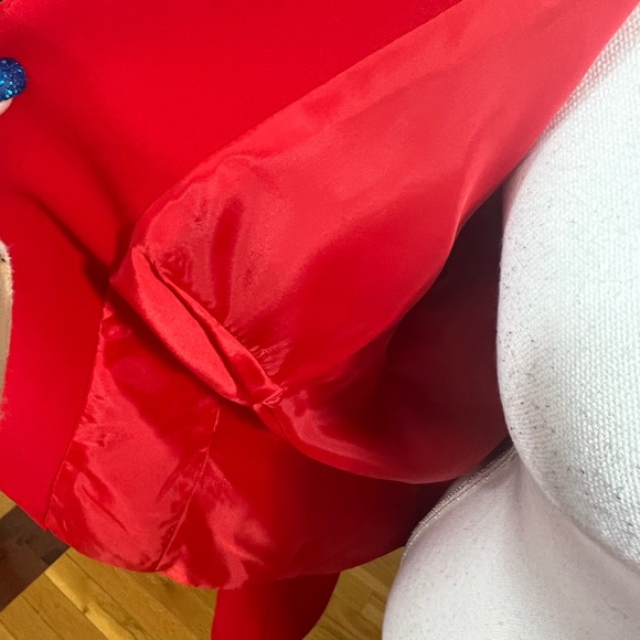🔥🔥Henry Lee Size 10 Red Jacket Lined Top Eyelet Closure - Picture 3 of 5
